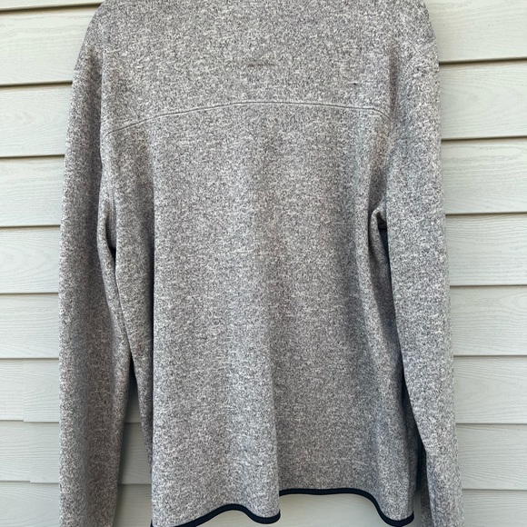 Urban Pipeline Fleece Sweater, quarter zip with Black pocket and trim XL - Men’s - Picture 2 of 8